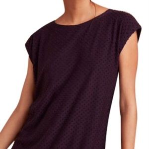 Wilfred Aritzia purple Anvers blouse